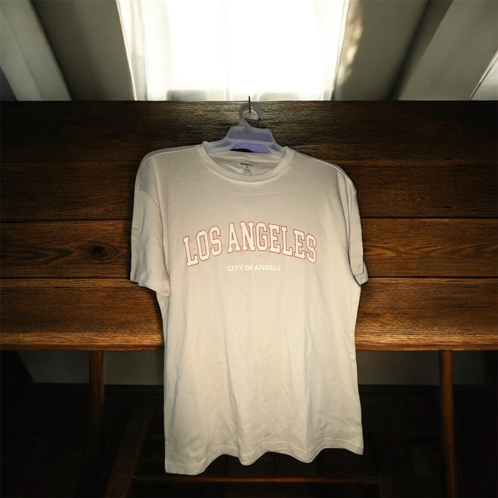 Novamen White Cotton T-Shirt